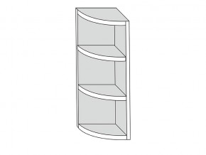 19.30.0р Полка угловая (h=913) радиусная  ЛДСП УНИ в Карабаше - karabash.mebel74.com | фото