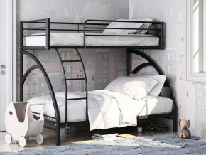 Двухъярусная кровать Виньола 2 Черная в Карабаше - karabash.mebel74.com | фото