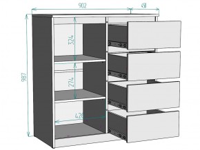 Комод Мальта K115 в Карабаше - karabash.mebel74.com | фото 3