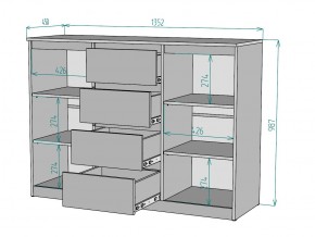 Комод Мальта K118 в Карабаше - karabash.mebel74.com | фото 3