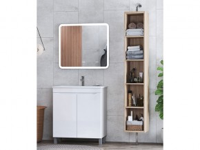 Комплект мебели в ванную Grani 750 белый напольный с сдверцами в Карабаше - karabash.mebel74.com | фото 1