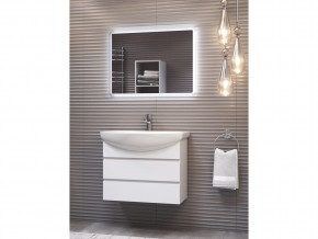 Комплект мебели в ванную Wing 600-0-2 подвесной белый в Карабаше - karabash.mebel74.com | фото