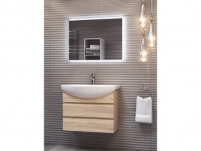 Комплект мебели в ванную Wing 600-0-2 подвесной сонома в Карабаше - karabash.mebel74.com | фото