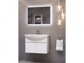 Комплект мебели в ванную Wing 600-2 подвесной белый в Карабаше - karabash.mebel74.com | фото