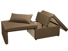 Кресло-кровать Милена рогожка brown в Карабаше - karabash.mebel74.com | фото 3