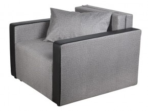 Кресло-кровать Милена с подлокотниками велюр серый в Карабаше - karabash.mebel74.com | фото 1