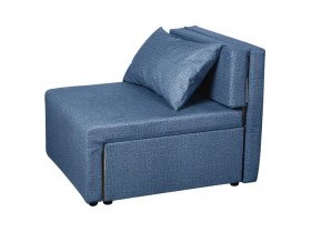 Кресло-кровать Милена велюр синий в Карабаше - karabash.mebel74.com | фото