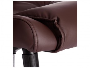 Кресло офисное Bergamo кожзам коричневый 36-36 в Карабаше - karabash.mebel74.com | фото 4