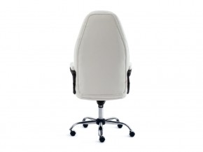 Кресло офисное Boss люкс хром кожзам белый в Карабаше - karabash.mebel74.com | фото 4