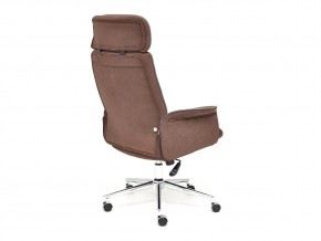 Кресло офисное Charm флок коричневый в Карабаше - karabash.mebel74.com | фото 3