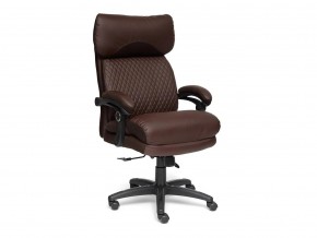 Кресло офисное Chief кожзам коричневый в Карабаше - karabash.mebel74.com | фото