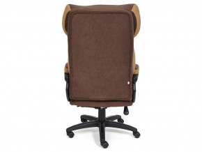 Кресло офисное Duke флок коричневый в Карабаше - karabash.mebel74.com | фото 3