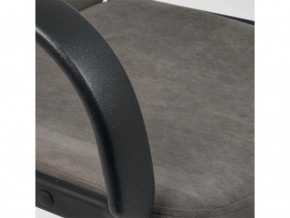 Кресло офисное Leader флок серый в Карабаше - karabash.mebel74.com | фото 4