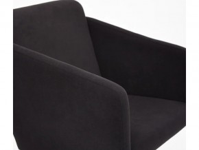 Кресло офисное Milan хром флок черный в Карабаше - karabash.mebel74.com | фото 4
