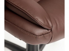Кресло офисное Oreon кожзам коричневый 36-36 в Карабаше - karabash.mebel74.com | фото 4