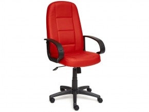 Кресло офисное СН747 кожзам красный в Карабаше - karabash.mebel74.com | фото 1