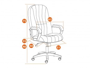 Кресло офисное СН888 ткань серый в Карабаше - karabash.mebel74.com | фото 2