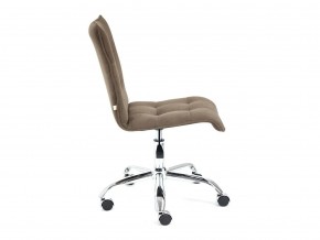 Кресло офисное Zero флок коричневый в Карабаше - karabash.mebel74.com | фото 3