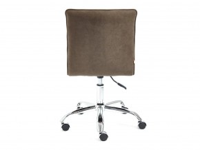 Кресло офисное Zero флок коричневый в Карабаше - karabash.mebel74.com | фото 4