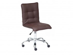 Кресло офисное Zero кожзам коричневый в Карабаше - karabash.mebel74.com | фото