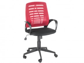 Кресло оператора Ирис стандарт черный/красный в Карабаше - karabash.mebel74.com | фото