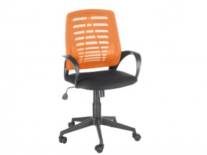 Кресло оператора Ирис стандарт оранжевый/черный в Карабаше - karabash.mebel74.com | фото 1