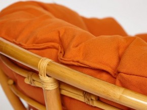 Кресло Papasan 23/01 W с подушкой Honey, ткань Оранжевый в Карабаше - karabash.mebel74.com | фото 4