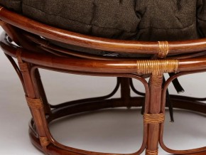 Кресло Papasan 23/01 W с подушкой Pecan, ткань Коричневый в Карабаше - karabash.mebel74.com | фото 4