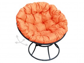 Кресло Папасан пружинка без ротанга оранжевая подушка в Карабаше - karabash.mebel74.com | фото
