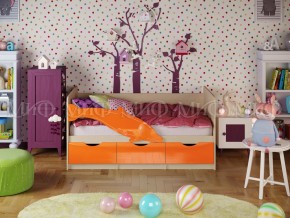 Кровать Дельфин-1 1800 Оранжевый металлик в Карабаше - karabash.mebel74.com | фото 1