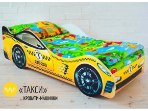 Кровать детская машина Такси в Карабаше - karabash.mebel74.com | фото