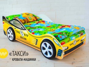 Кровать детская машина Такси в Карабаше - karabash.mebel74.com | фото 2