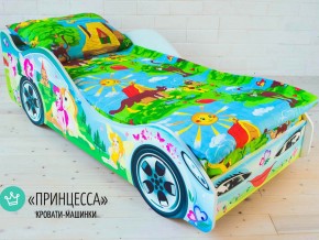Кровать детская машинка Принцесса в Карабаше - karabash.mebel74.com | фото
