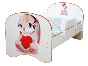 Кровать детская с фотопечатью без ящика Зайчик 700*1400 в Карабаше - karabash.mebel74.com | фото 1