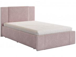 Кровать Хлоя 1200 велюр нежно-розовый в Карабаше - karabash.mebel74.com | фото