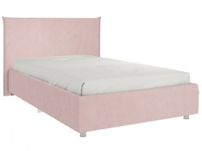 Кровать Квест 1200 велюр нежно-розовый в Карабаше - karabash.mebel74.com | фото