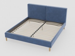 Кровать Линси 1600 синий в Карабаше - karabash.mebel74.com | фото 1