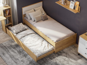 Кровать одинарная Милан выкатная с настилом в Карабаше - karabash.mebel74.com | фото