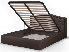 Кровать подъемная Стелла 1400 коричневая в Карабаше - karabash.mebel74.com | фото 2