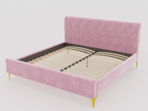 Кровать Рошаль 1200 розовый в Карабаше - karabash.mebel74.com | фото 1