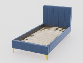 Кровать Рошаль 900 синий в Карабаше - karabash.mebel74.com | фото