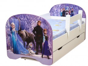 Кровать с фотопечатью с 1 ящиком Зимняя сказка 700*1400 в Карабаше - karabash.mebel74.com | фото 1
