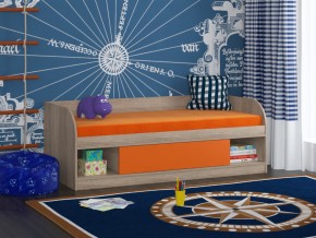 Кровать Соня 4 сонома-оранжевый в Карабаше - karabash.mebel74.com | фото