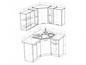 Кухонный гарнитур Лариса оптима 2 1500х1300 мм в Карабаше - karabash.mebel74.com | фото 5