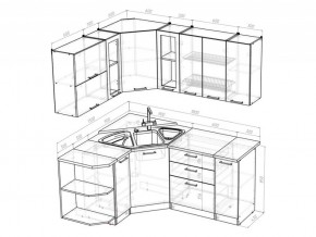 Кухонный гарнитур Лоретта оптима 1500х1800 мм в Карабаше - karabash.mebel74.com | фото 6