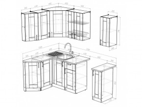 Кухонный гарнитур Ника литл 1500х1300 мм в Карабаше - karabash.mebel74.com | фото 5