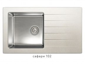 Мойка комбинированная Tolero twist TTS-860 Сафари 102 в Карабаше - karabash.mebel74.com | фото 1