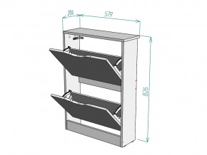 Обувница W110 в Карабаше - karabash.mebel74.com | фото 3