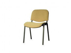 Офисный стул ИЗО ткань бежевая/черная рама в Карабаше - karabash.mebel74.com | фото 1