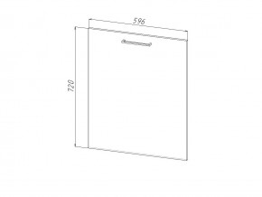 П 60 Комплект для посудомоечной машины 600 мм (цоколь + фасад) ЛДСП в Карабаше - karabash.mebel74.com | фото